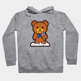 Bear Ice Cream Hoodie